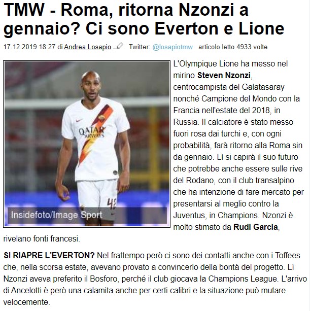 Nzonzi'yi iki kulüp istiyor