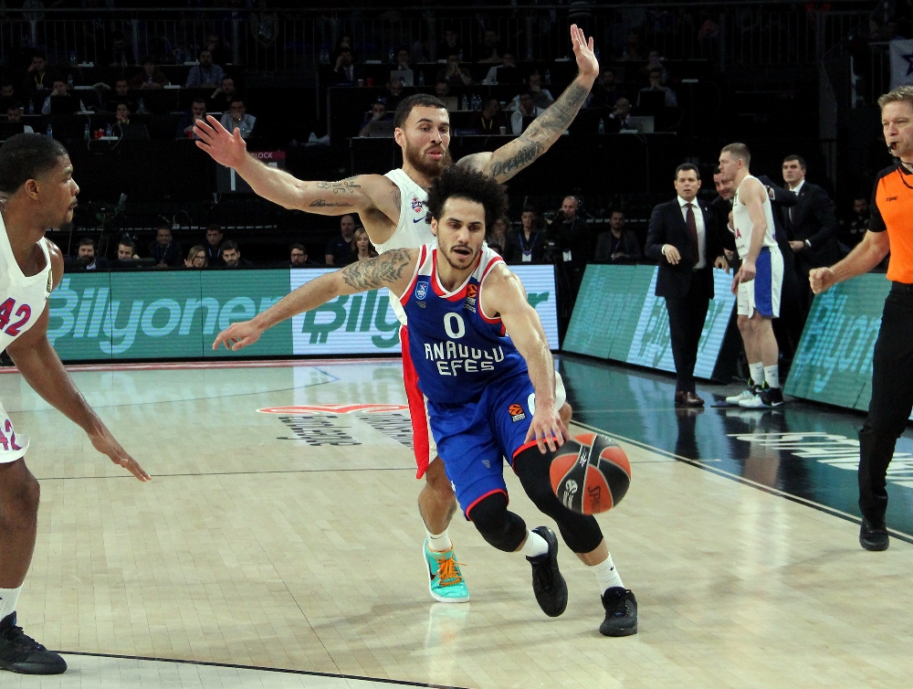 Anadolu Efes Avrupa Ligi'nde CSKA Moskova’ya kaybetti