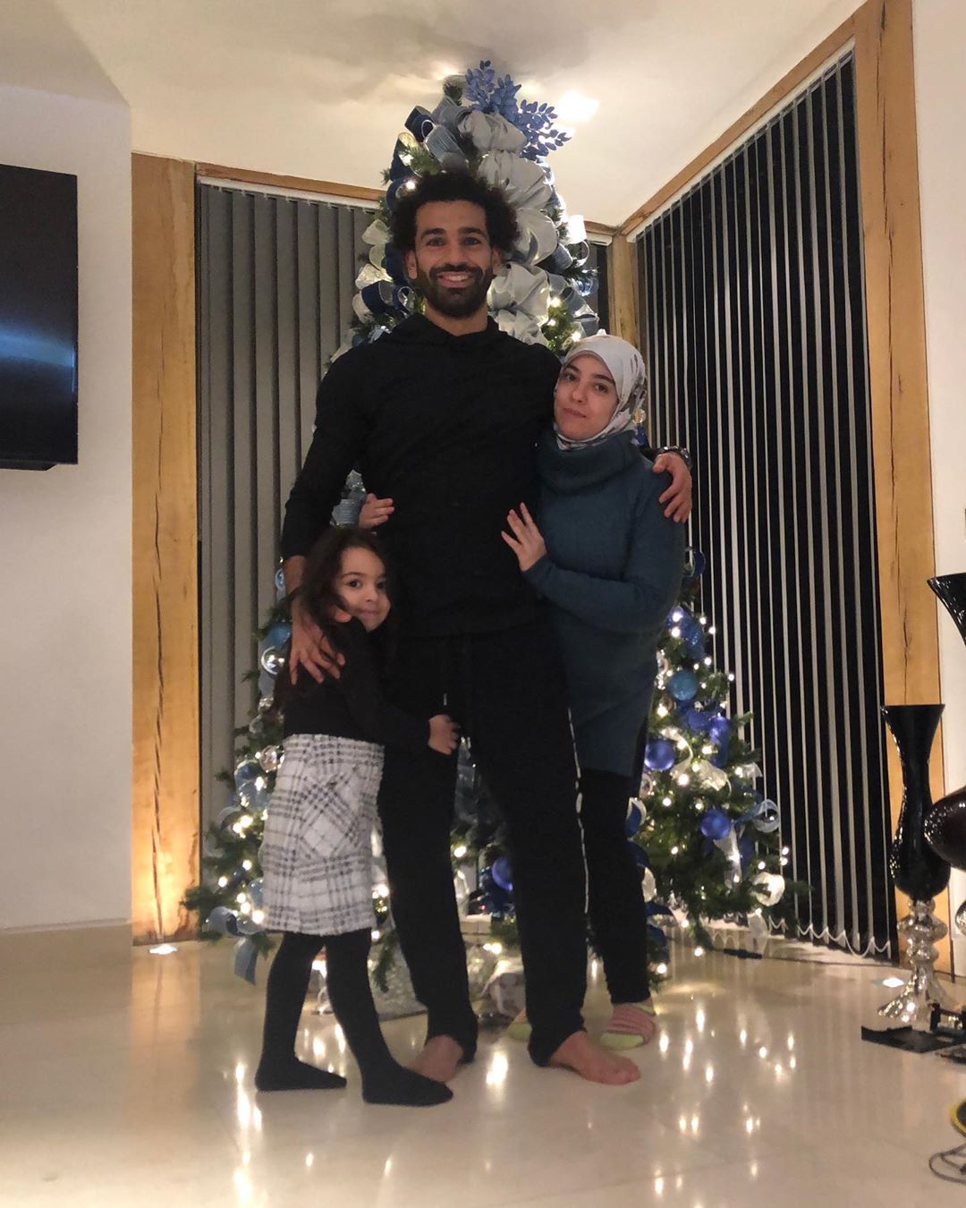 Mohamed Salah'ın Noel paylaşımı
