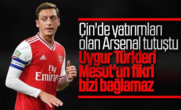 Çinli spiker Mesut'un adını anmadı