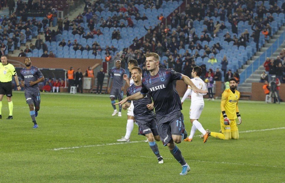 Trabzonspor Kayseri'ye 6 attı