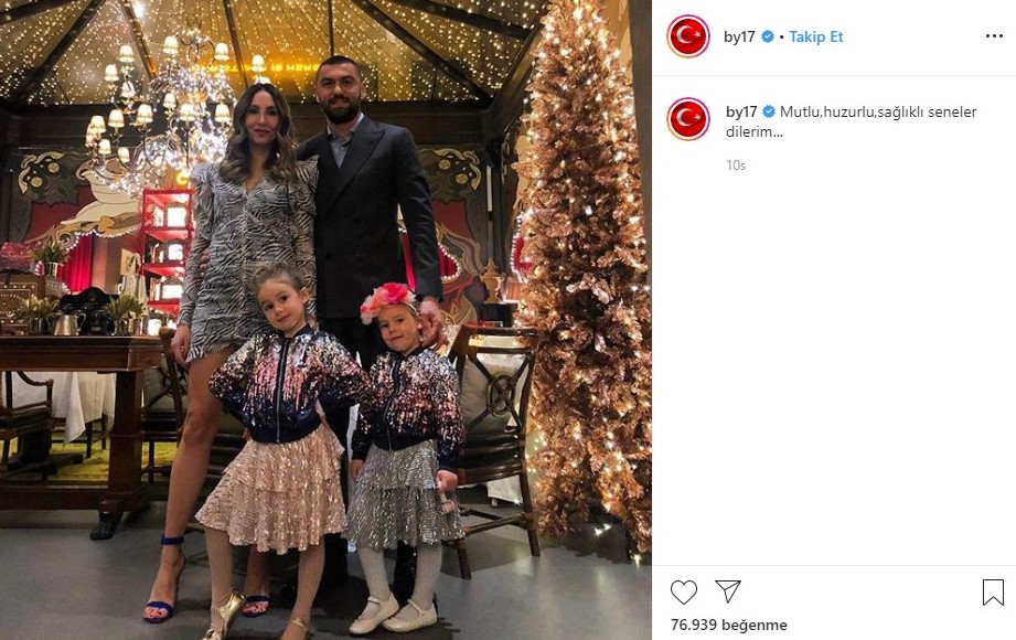 Burak Yılmaz eski eşiyle barıştı