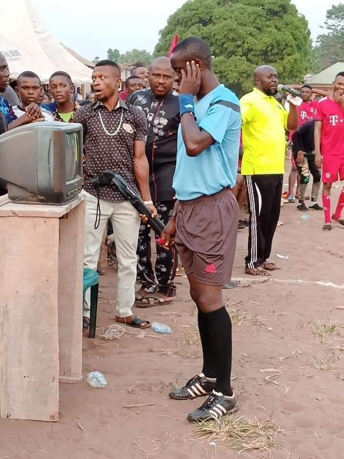 Afrika'da amatör maçta VAR uygulaması