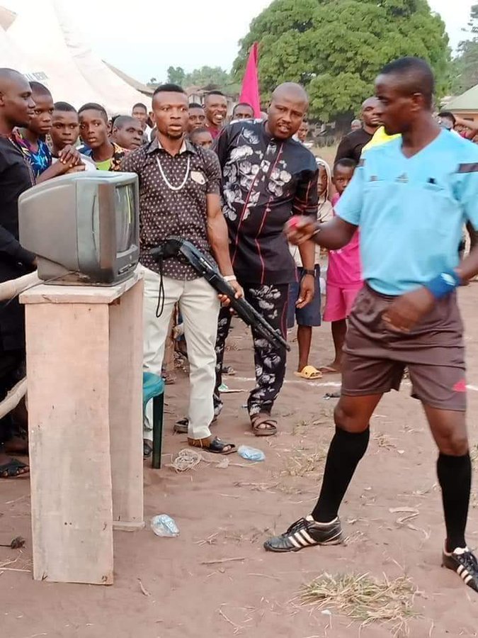 Afrika'da amatör maçta VAR uygulaması