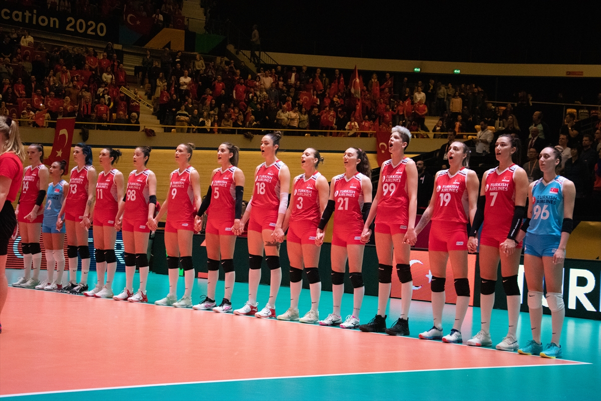 A Milli Kadın Voleybol Takımı olimpiyatlarda