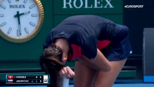 Avustralya'daki hava kirliliği tenisçileri etkiliyor