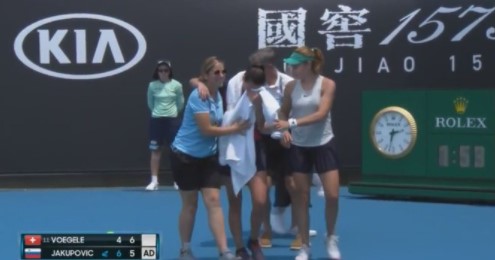 Avustralya'daki hava kirliliği tenisçileri etkiliyor