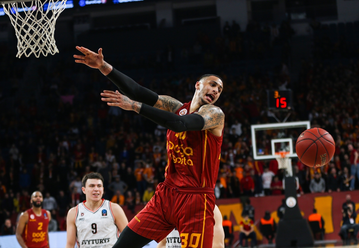 a Galatasaray Avrupa Kupası'nda Rytas'a yenildi