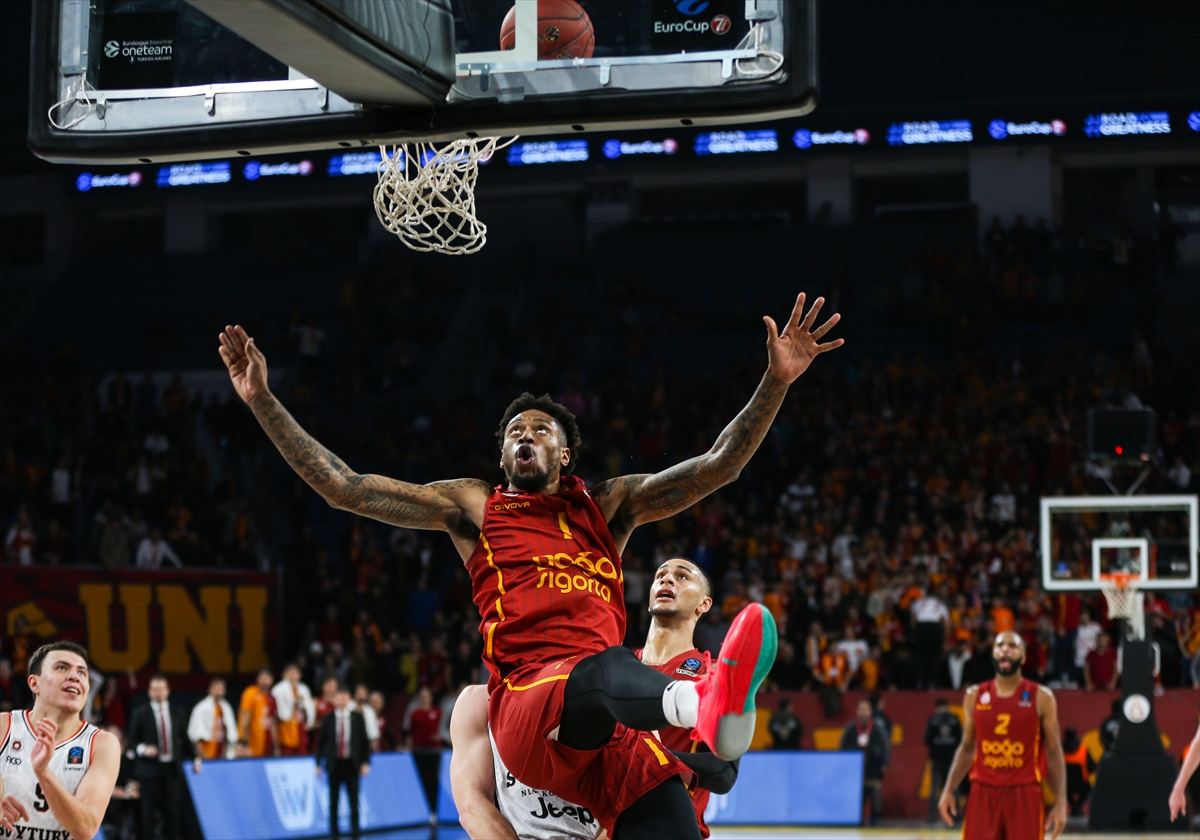 a Galatasaray Avrupa Kupası'nda Rytas'a yenildi