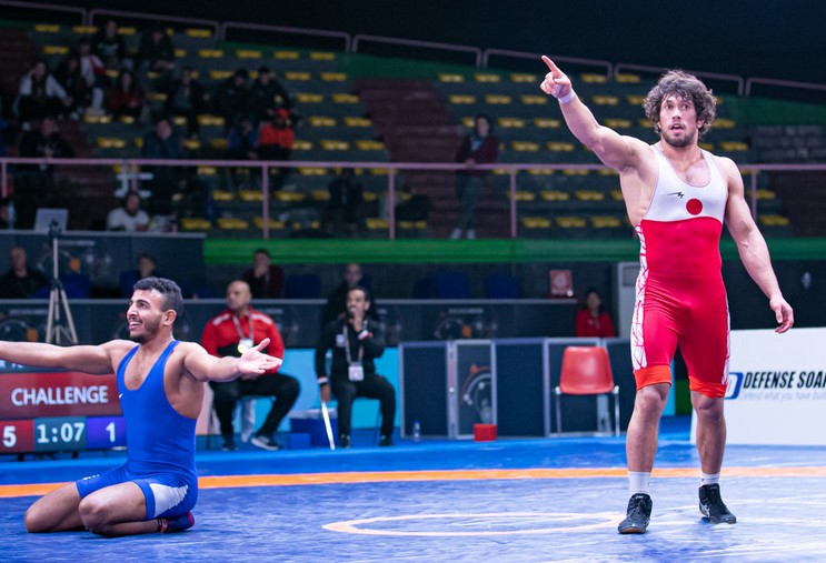 Milli güreşçilerden Roma'da 12 madalya