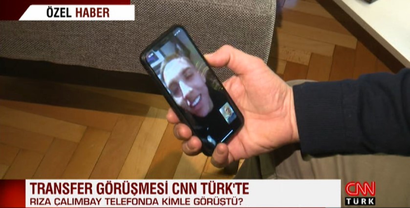 Rıza Çalımbay'ın canlı yayında yaptığı transfer görüşmesi