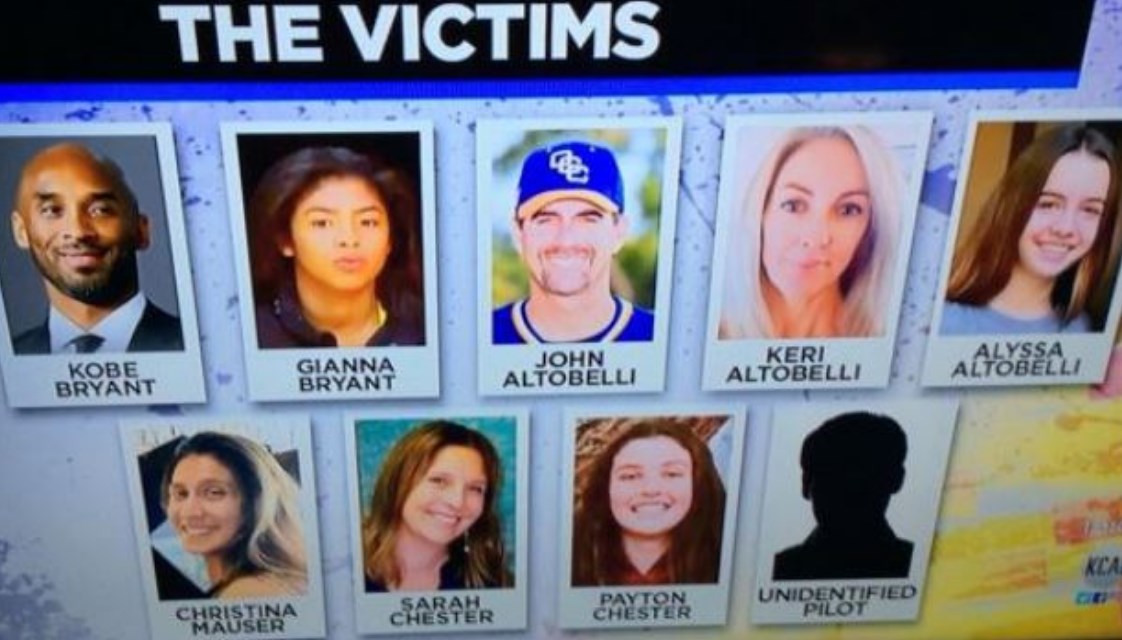 Kobe Bryant'ın öldüğü kazanın fotoğrafları