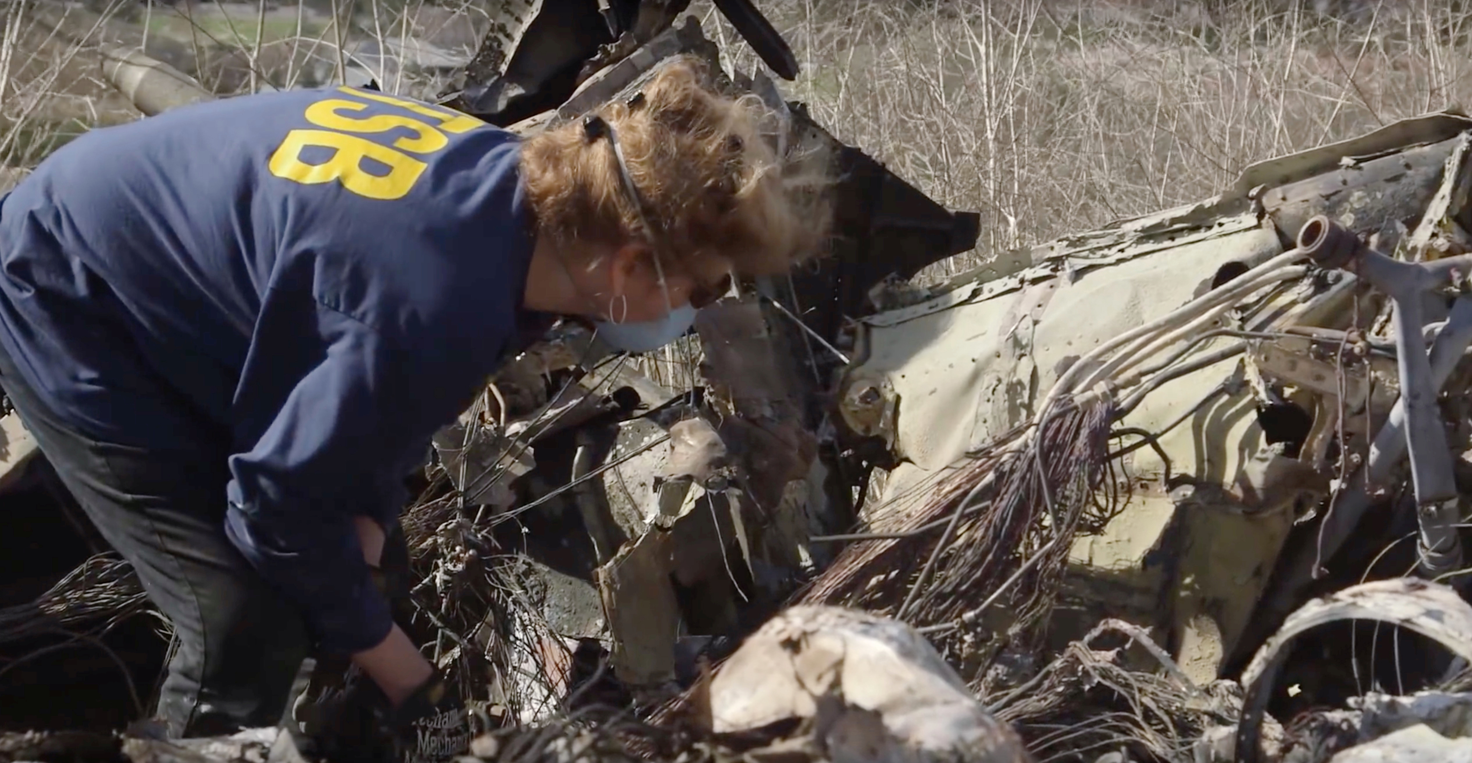 r Kobe Bryant'ın öldüğü helikopter kazasının görüntüleri