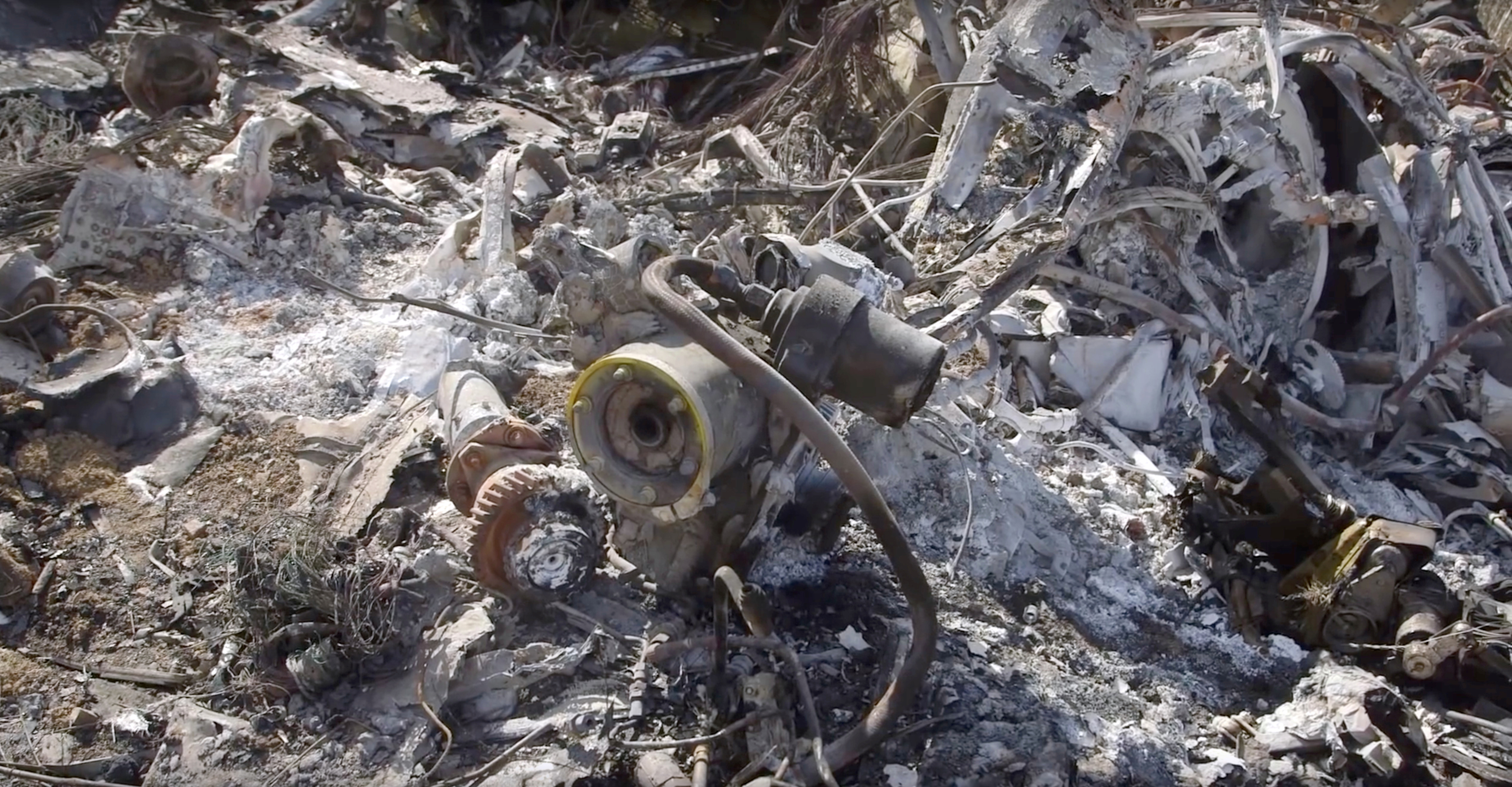 r Kobe Bryant'ın öldüğü helikopter kazasının görüntüleri