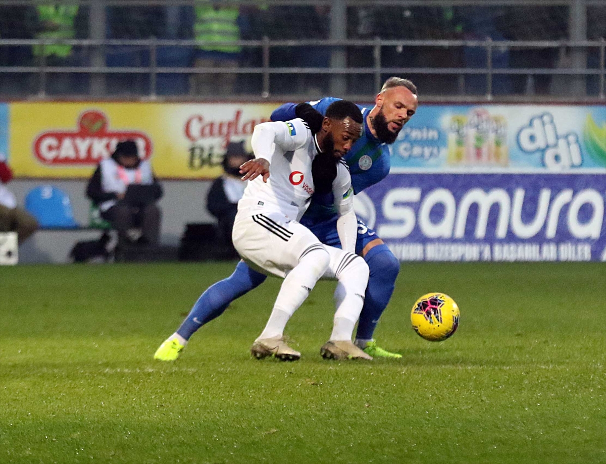 Beşiktaş, Rize'den 3 puanla döndü