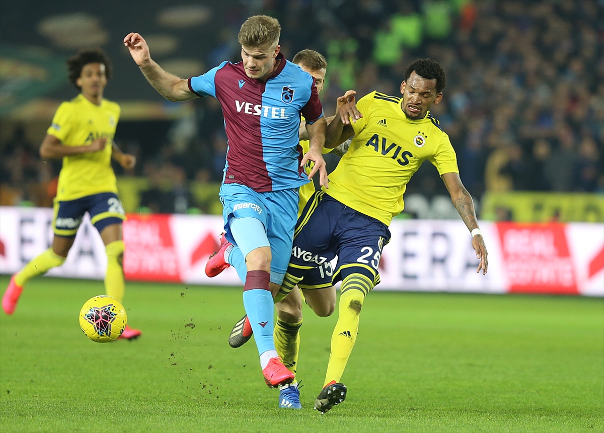 a Trabzonspor, ilk yarıda maçı bitirdi