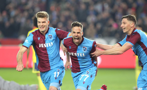 Trabzonspor, ilk yarıda maçı bitirdi