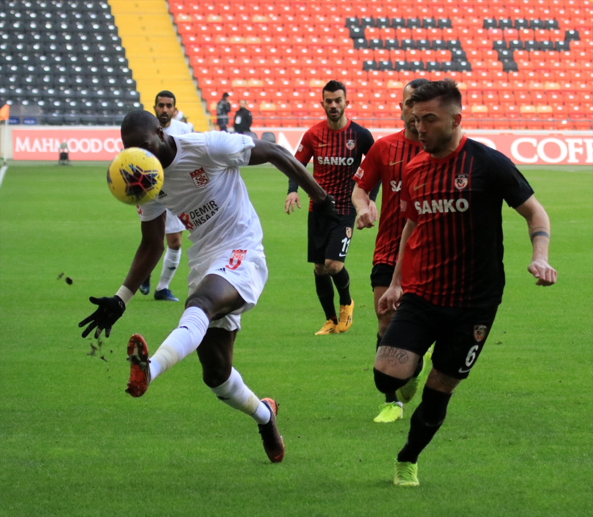 a Sivasspor, Gaziantep'ten 5 yedi