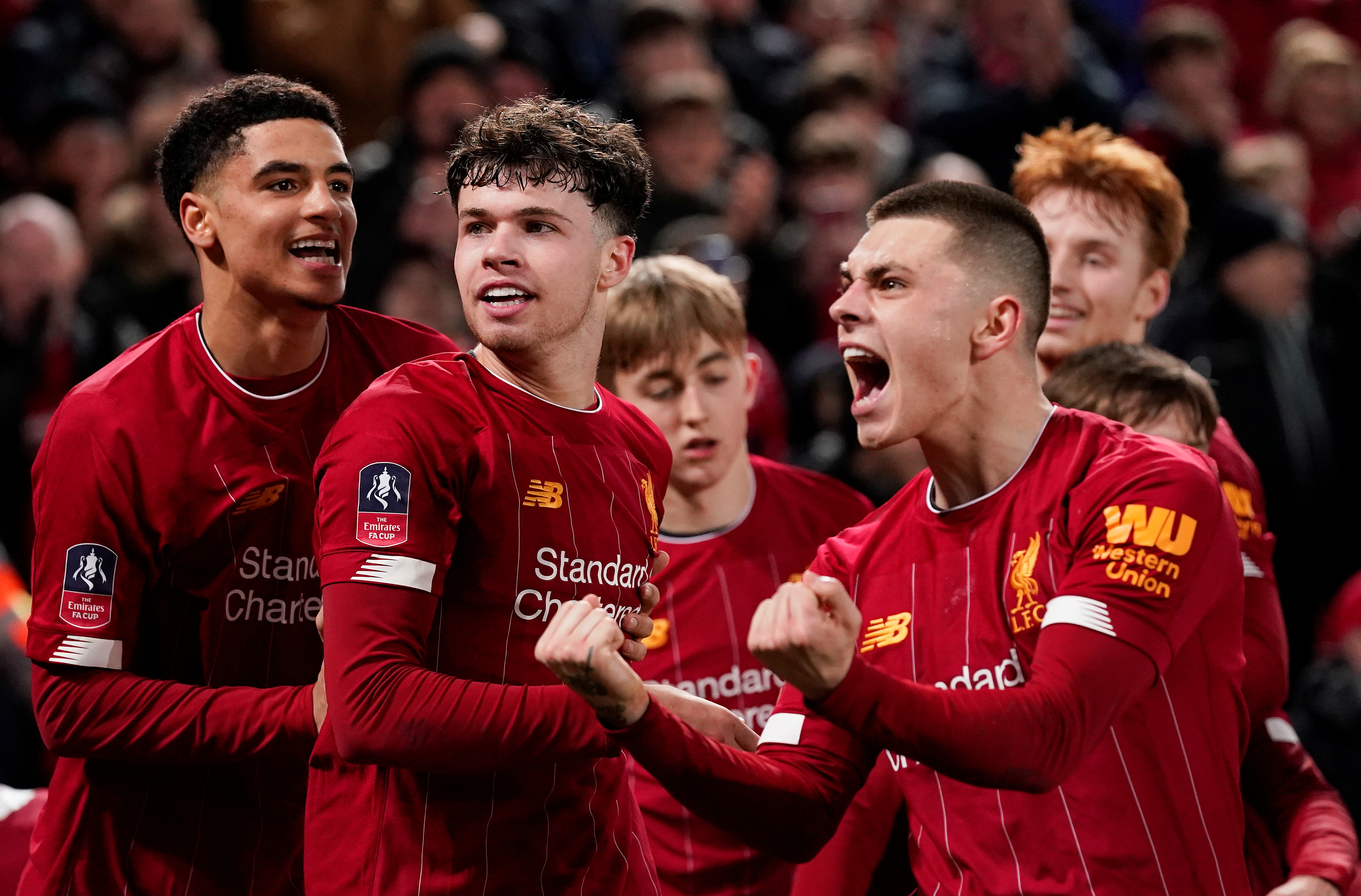 r Liverpool, Federasyon Kupası'nda gençleriyle kazandı