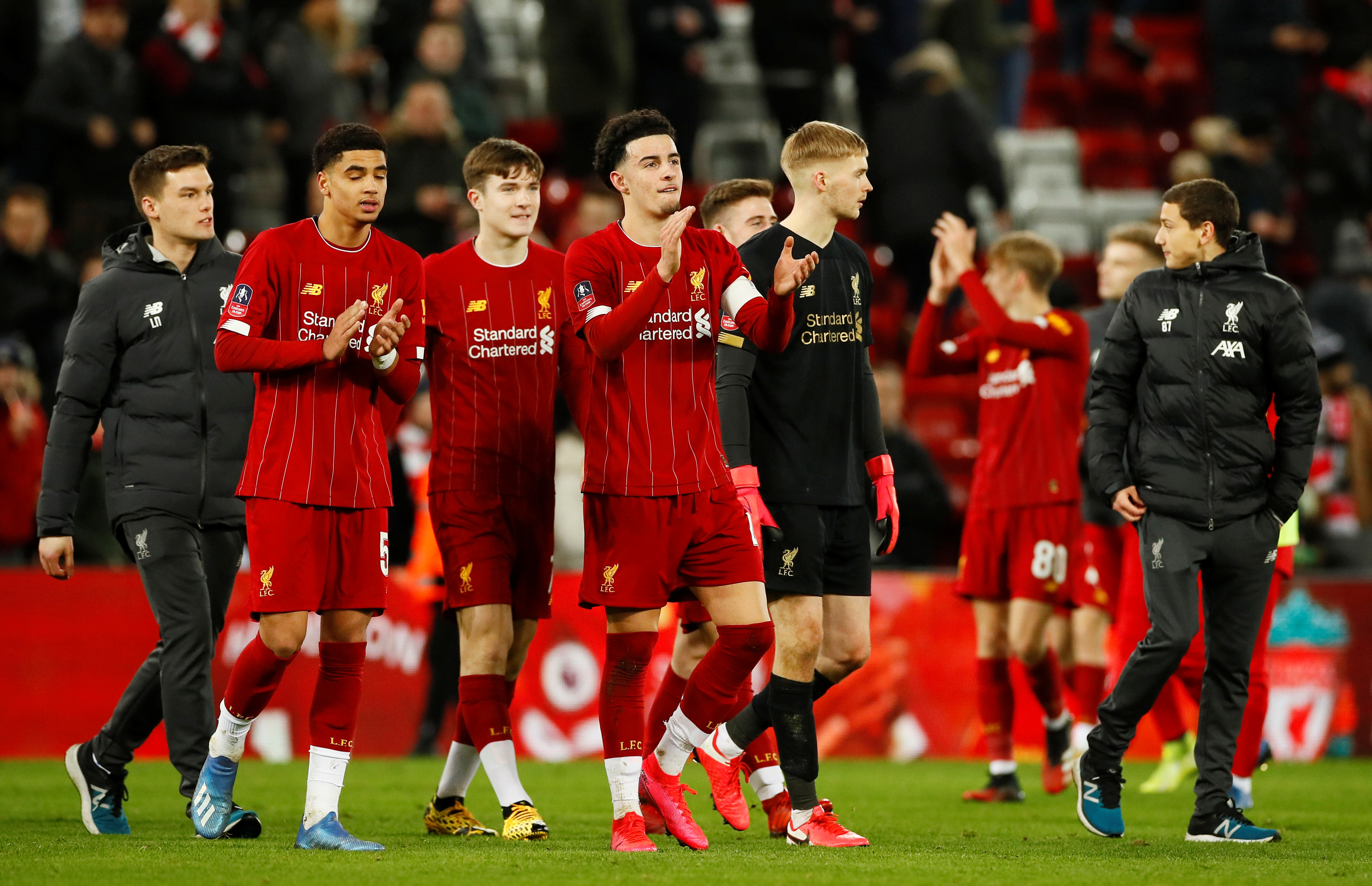 r Liverpool, Federasyon Kupası'nda gençleriyle kazandı