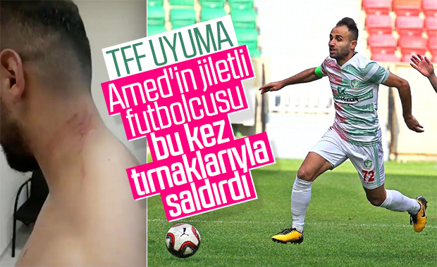 Amedsporlu Mansur Çalar'a 7 maç ceza