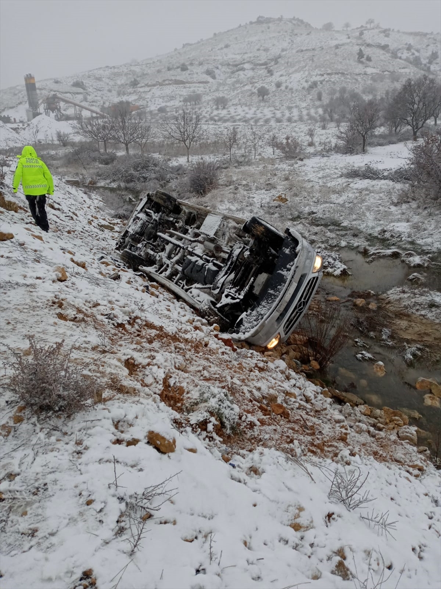 a Mardin'de engelli basketbolcular kaza yaptı