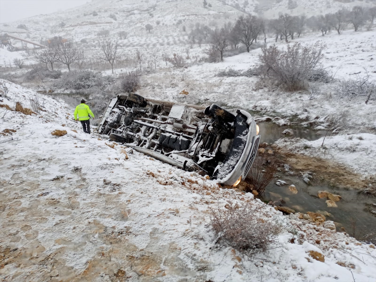 a Mardin'de engelli basketbolcular kaza yaptı