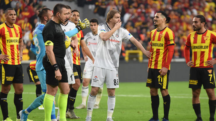a Göztepe-Beşiktaş maçı tekrar edilmeyecek