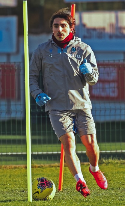 Trabzonspor'da Abdülkadir Ömür, idmanlara başladı