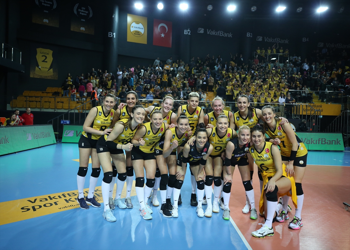 a VakıfBank, Avrupa'da üst üste 11. kez çeyrek finalde