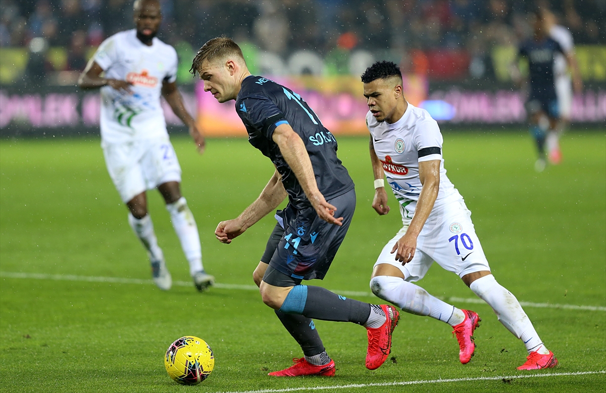 Trabzonspor, Ç.Rizespor'a 5 attı