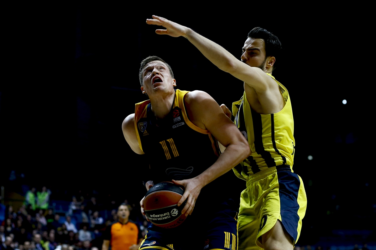 a Fenerbahçe Avrupa Ligi'nde Khimki'ye yenildi