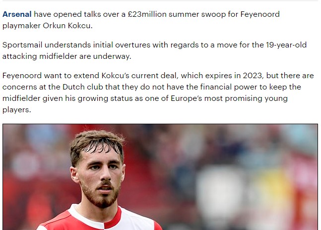 İngiliz basını: Arsenal, Orkun Kökçü'yü istiyor