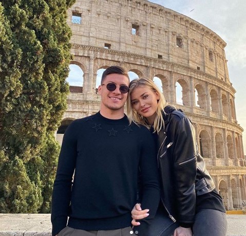 Luka Jovic, sevgilisini görmek için karantinadan kaçtı