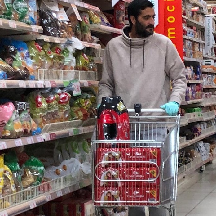 Daniel Guiza'dan karantina alışverişi