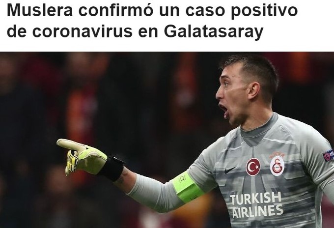 Muslera'dan Erdoğan'a koronavirüs eleştirisi