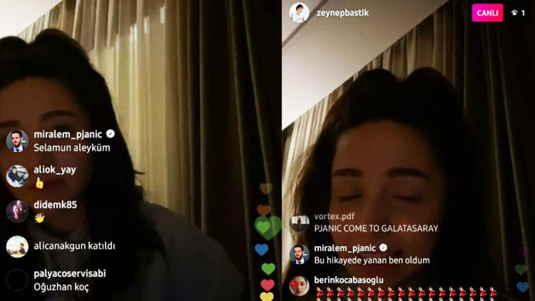 Pjanic, Zeynep Bastık'ın canlı yayınına katıldı