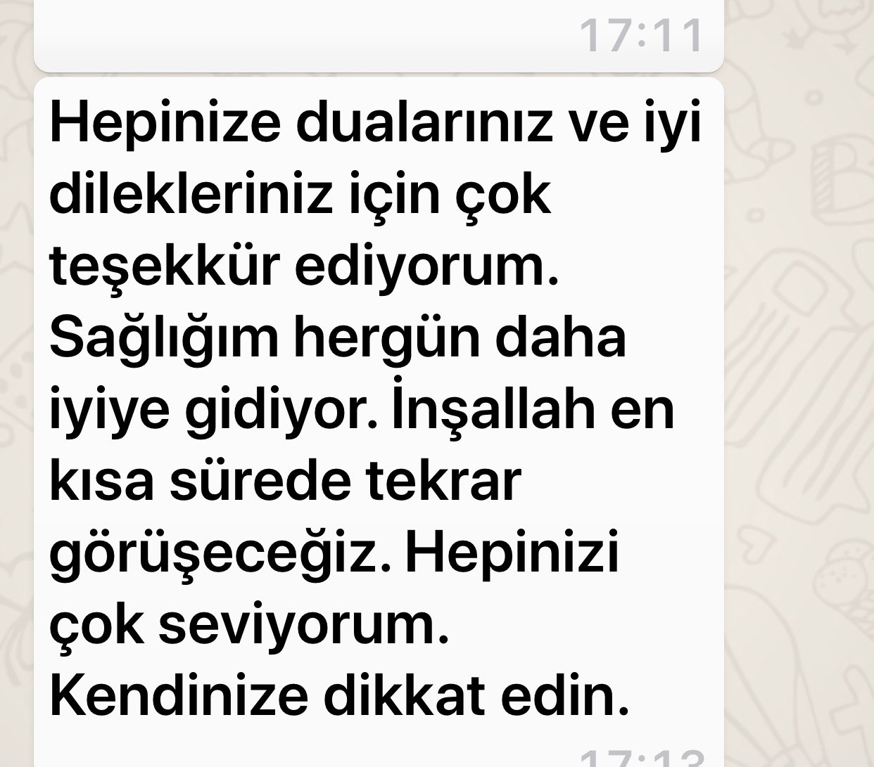 Abdurrahim Albayrak: İnşallah kısa sürede görüşeceğiz