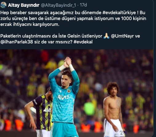 Futbolcular yardım için harekete geçti