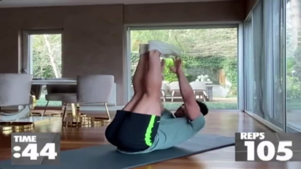 Falcao, 45 saniyede 106 mekikle meydan okudu