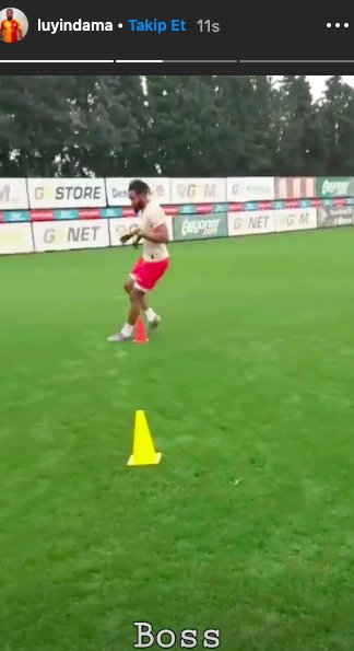 Luyindama antrenmanlara başladı