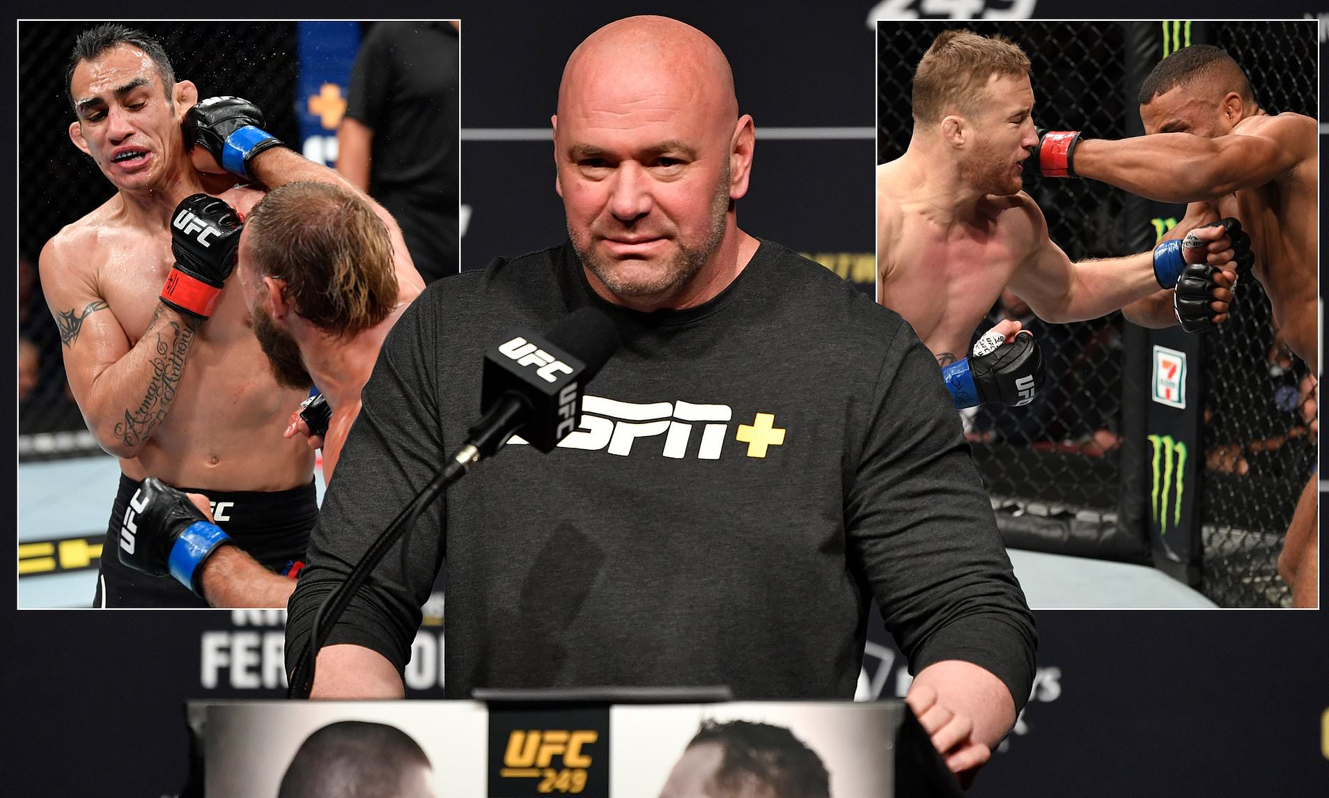 UFC'yi korona da durduramadı