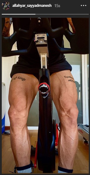 Allahyar antrenmanlara devam ediyor