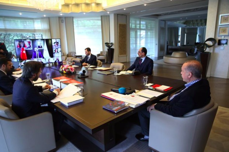 a Erdoğan, milli takım oyuncularıyla görüştü