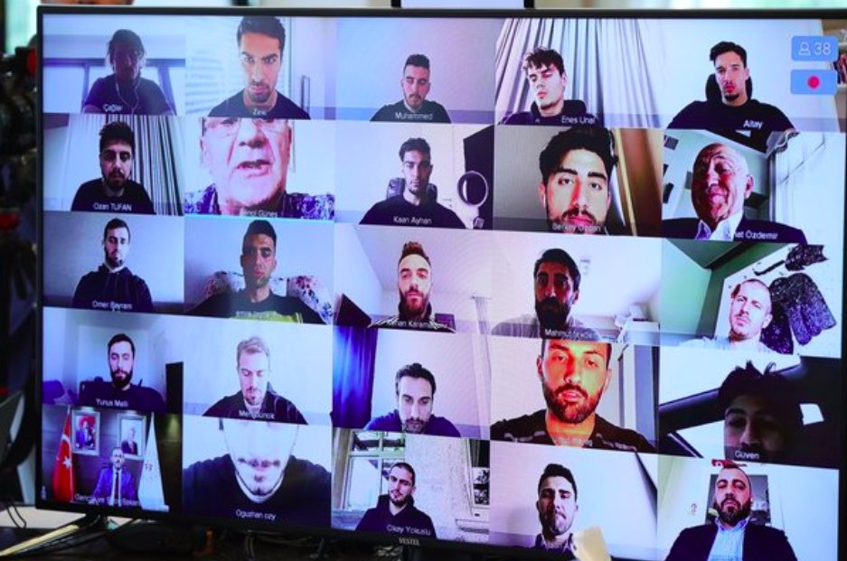 a Erdoğan, milli takım oyuncularıyla görüştü