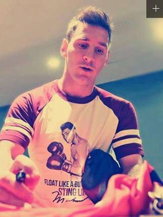 Messi'nin, Muhammed Ali hayranlığı