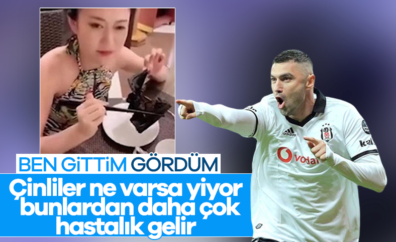 Burak Yılmaz: Tüm Çin halkından özür dilerim