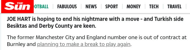 İngiliz basını: Beşiktaş, Joe Hart'ı istiyor
