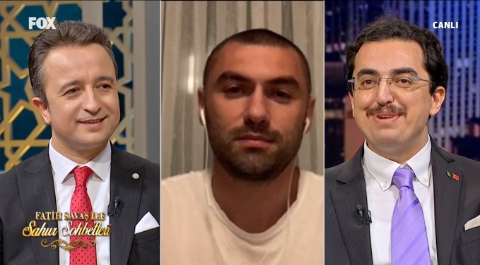 Burak Yılmaz sahur programına katıldı