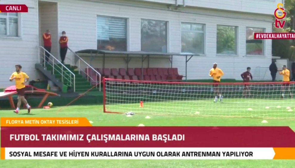 Galatasaray çalışmalarına başladı